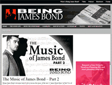 Tablet Screenshot of beingjamesbond.com